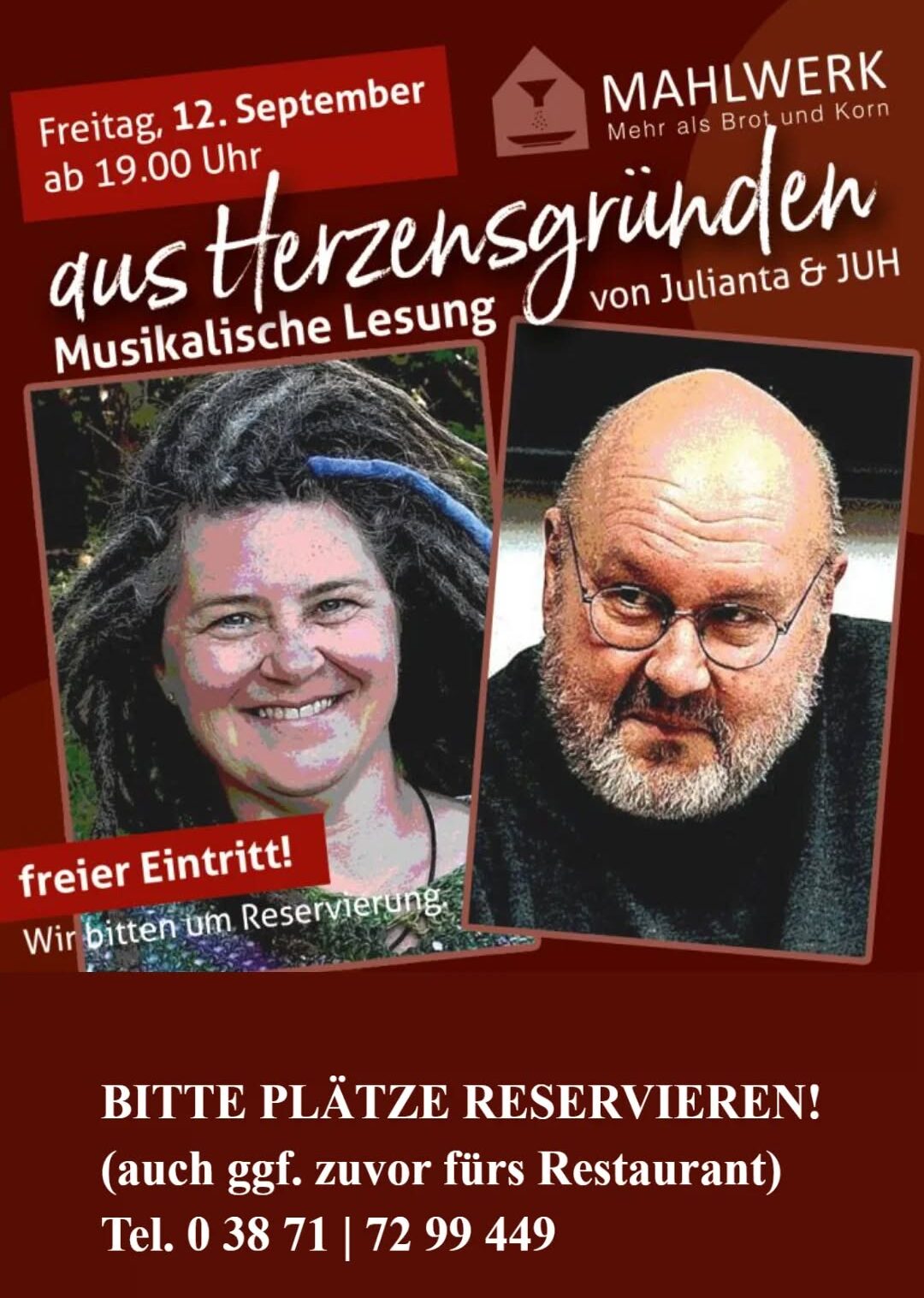 Julianta und JUH - Lieder und Lyrik aus Herzensgründen -