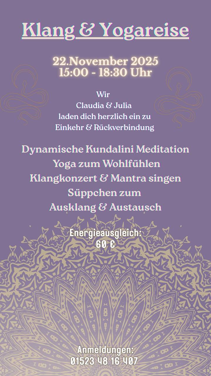 Klang- und Yogareise