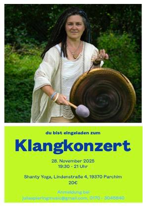 Klangkonzert Julia Spiering